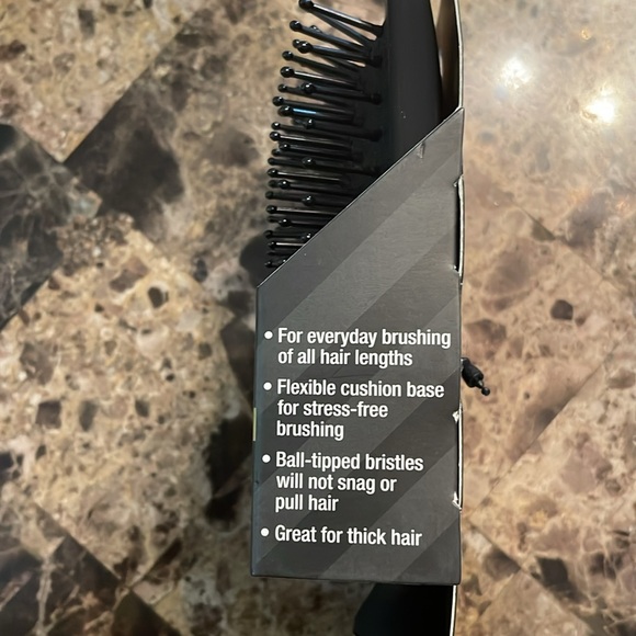 Conair Black Velvet Touch Paddle Brush - Picture 7 of 7